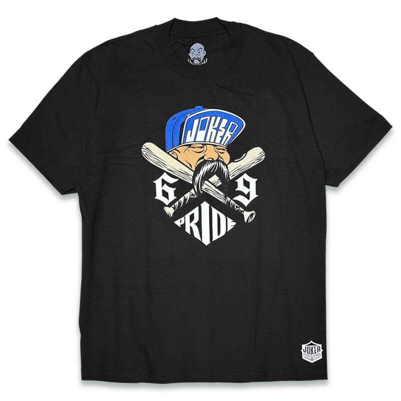 JOKER BRAND フットボールシャツ XL シルバー ジョーカーブランド 90s JOKER brand ジョーカー ブランド ゲームシャツ ブラック×ホワイト