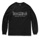 RAP TEES BOYZ N THE HOOD ラップティーズ ボーイズンザフッド LOGO LS TSHIRTS 長袖Tシャツ COLOR BLACK