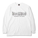 RAP TEES BOYZ N THE HOOD ラップティーズ ボーイズンザフッド LOGO LS TSHIRTS 長袖Tシャツ COLOR WHITE