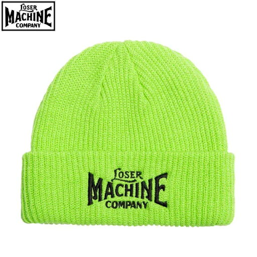【LOSERMACHINE(LOSER MACHINE)】 ルーザーマシーン "OG" BEANIE ニットキャップ GREEN 【LOSERMACHINE(LOSER MACHINE)】 ルーザーマシーン "OG" BEANIE ニットキャップ GREEN