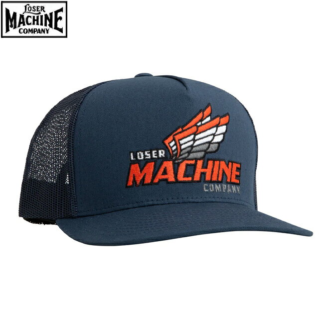 【LOSERMACHINE(LOSER MACHINE)】 ルーザーマシーン WILDOMAR MESH CAP メッシュキャップ NAVY