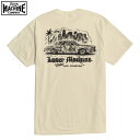 【LOSERMACHINE(LOSER MACHINE)】 ルーザーマシーン -CITY LIFE- Tシャツ CREAM