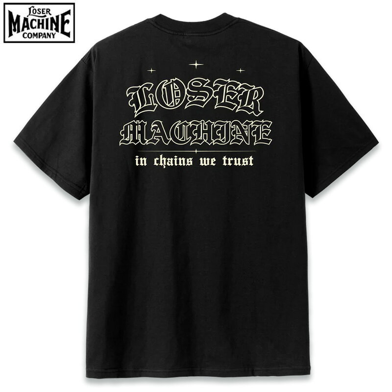Rakuten - 【LOSERMACHINE(LOSER MACHINE)】 ルーザーマシーン -CYPRESS- HEAVYWEIGHT Tシャツ BLACK
