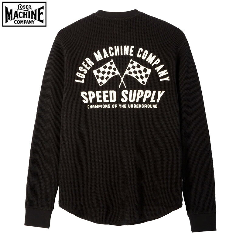 Rakuten - 【LOSERMACHINE(LOSER MACHINE)】 ルーザーマシーン -THROWBACK- THERMAL サーマル BLACK