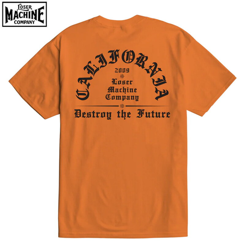 Rakuten - 【LOSERMACHINE(LOSER MACHINE)】 ルーザーマシーン -ESTABLISHED- Tシャツ SAFETY ORANGE