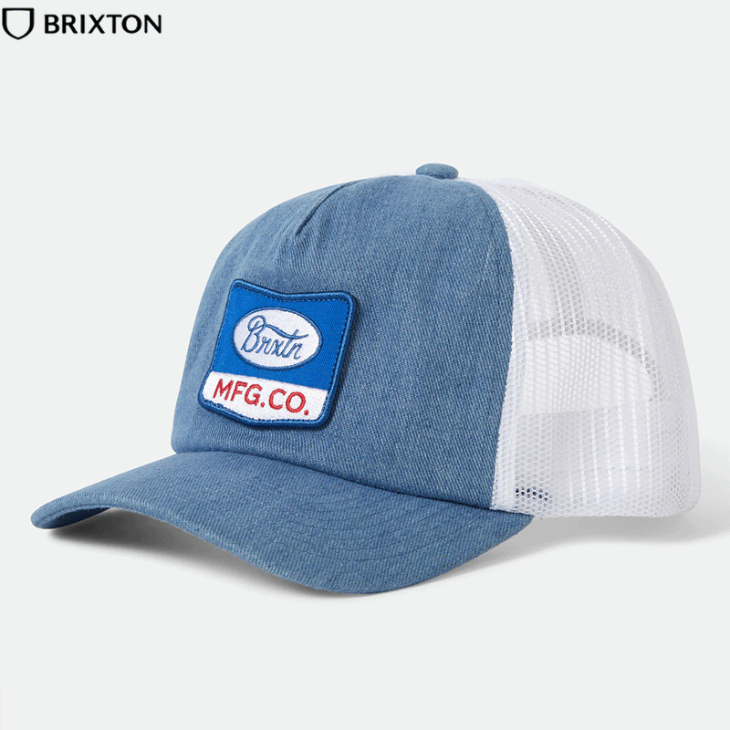 BRIXTON ブリクストン "PHILLIPS" NP MP MESH CAP メッシュキャップ DENIM/WHITE
