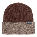 ブリクストン ニット帽 メンズ BRIXTON ブリクストン BARRET BEANIE BROWN/TAN ビーニー