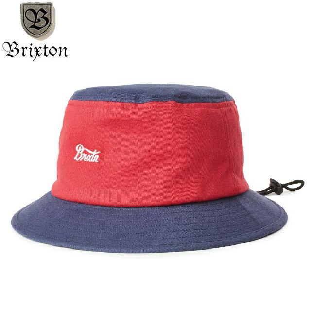 定価7700円 SALE 40 OFF / BRIXTON ブリクストン STITH BUCKET HAT バケットハット WASHED NAVY/LAVA RED