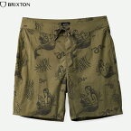 定価12980円 20%OFF!! / BRIXTON ブリクストン "TEMPLE TRUNK" ショーツ ハーフパンツ OLIVE SURPLUS/CHARCOAL