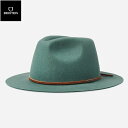 BRIXTON uNXg WESLEY FEDORA HAT nbg DARK FOREST