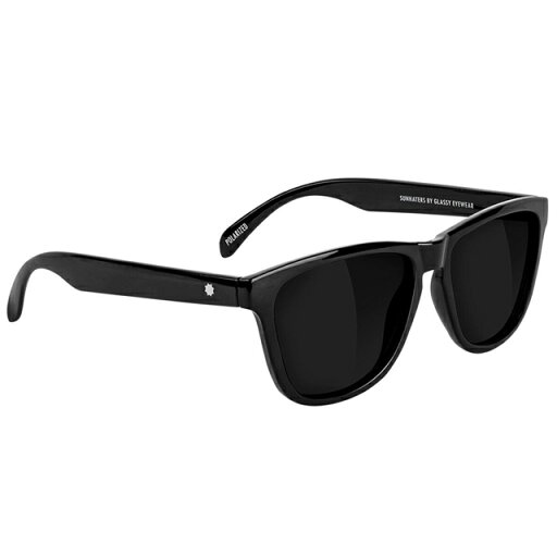 GLASSY SUNHATERS グラッシーサンヘイターズ "DERIC" BLACK/SMOKE LENS サングラス POLARIZED LENS 偏向レンズ GLASSY SUNHATERS グラッシーサンヘイターズ "DERIC" BLACK/SMOKE LENS サングラス POLARIZED LENS 偏向レンズ