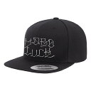 HARD LUCK n[hbN BELLA MUERTE SNAPBACK CAP Lbv BLACK