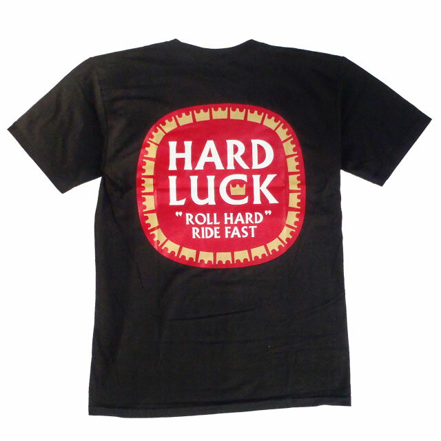 定価4620円 SALE30%OFF / HARD LUCK ハードラック ROUGH TIMES BLACK Tシャツ