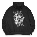 HARD LUCK n[hbN BELLA MUERTE HOODIE p[J[ BLACK