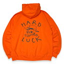 HARD LUCK ハードラック OG LOGO HOODIE パーカー ORANGE