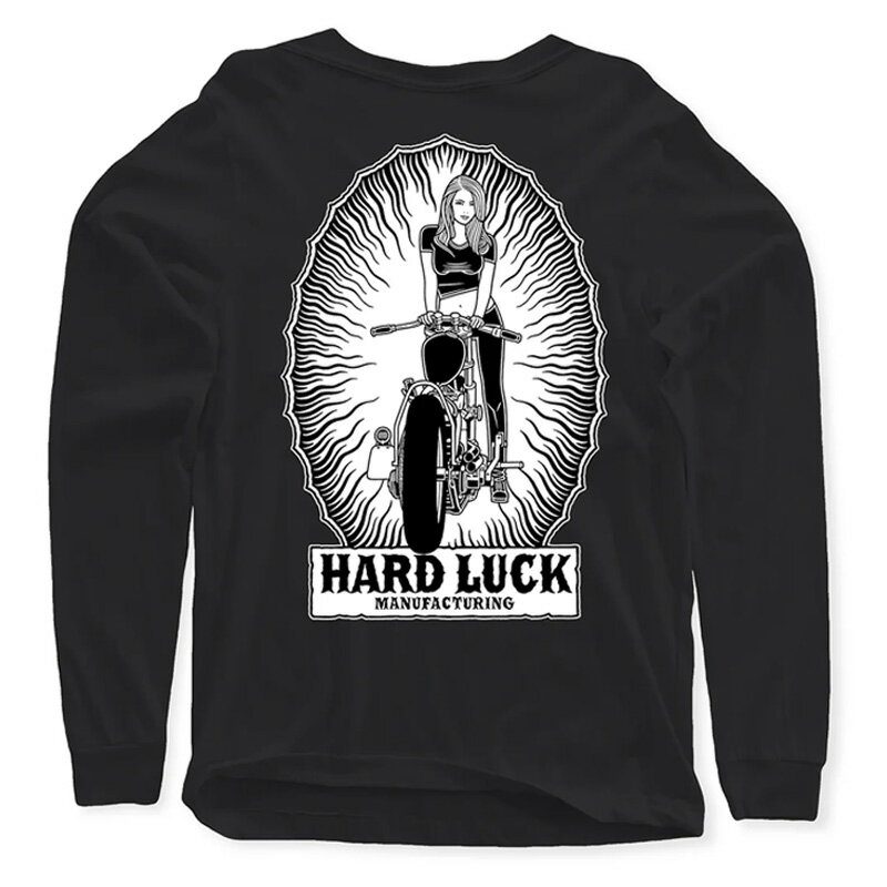 HARD LUCK ハードラック GUERA L/S TEE LONG SLEVE ロンT BLACK