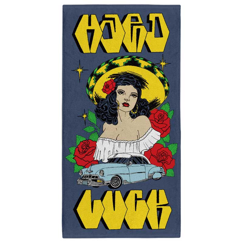 HARD LUCK ハードラック MARGARITA BEACH TOWEL ビーチタオル 30