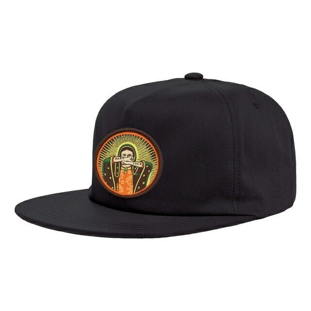 HARD LUCK ハードラック - LADY G - SNAPBACK CAP スナップバック キャップ BLACK/ORANGE