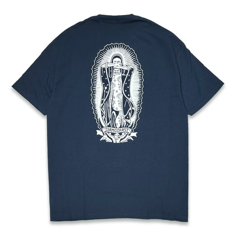 HARD LUCK ハードラック - LADY G MONO - S/S TEE Tシャツ NAVY