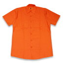 RED KAP SHORT SLEEVE SHIRTS 半袖ワークシャツ SP24OR ORANGE