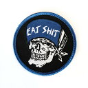 SUICIDAL SKATES スイサイダルスケーツ EAT SHIT パッチ BLUE