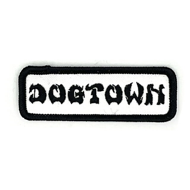 DOG TOWN ドッグタウン WORK PATCH パッチ WHITE/BLACK