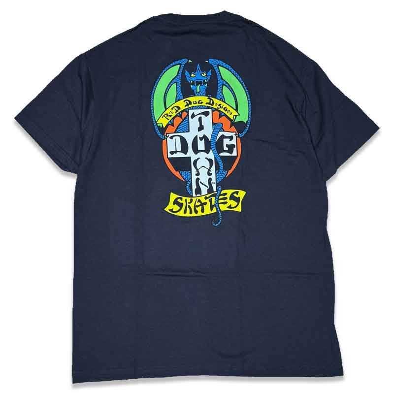 Rakuten - DOGTOWN ドッグタウン -RED DOG OG 70S- Tシャツ COLOR BLACK