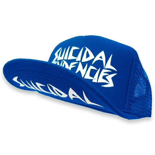 SUICIDAL TENDENCIES スイサイダルテンデンシーズ OG FLIP UP MESH CAP メッシュキャップ BLUE/WHITE