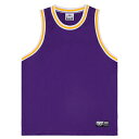 艿5500~ 30%OFF!! / PRO CLUB vNu CLASSIC BASKETBALL JERSEY PURPLE/YELLOW-WHITE oXPbgW[W[