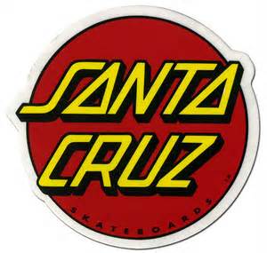 SANTA CRUZ サンタクルーズ CLASSIC DOT DECAL 直径約7.5CM