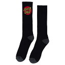 SANTA CRUZ サンタクルーズ CRUZ CREW SOCKS ソックス BLACK