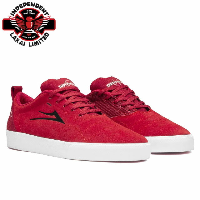 LAKAI ラカイ X INDEPENDENT インディペンデント BRISTOL シューズ RED SUEDE