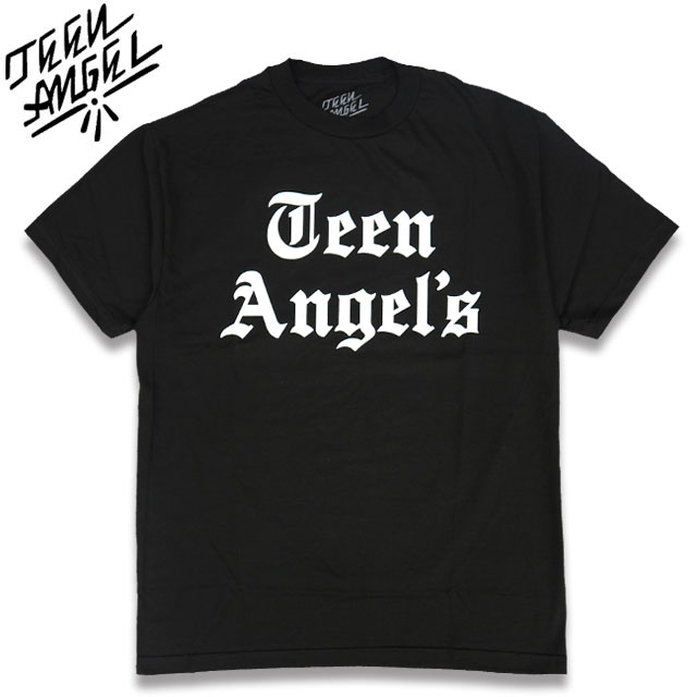 TEEN ANGEL ティーンエンジェル "OLD SKOOL" Tシャツ BLACK
