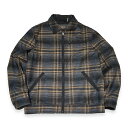 PENDLETON yhg MT HOOD JACKET BLUE/BROWN PLAID CM064-83216