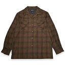 PENDLETON ペンドルトン BOARD SHIRTS BROWN OMBRE WOOL 新品 ボードシャツ RA790-32496