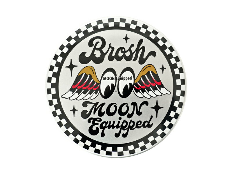 BROSH POMADE ブロッシュ x MOONEYES ムーンアイズ POMADE 水性ポマード オリジナルホールド (約115G）アップル・ホワイトティーの香り