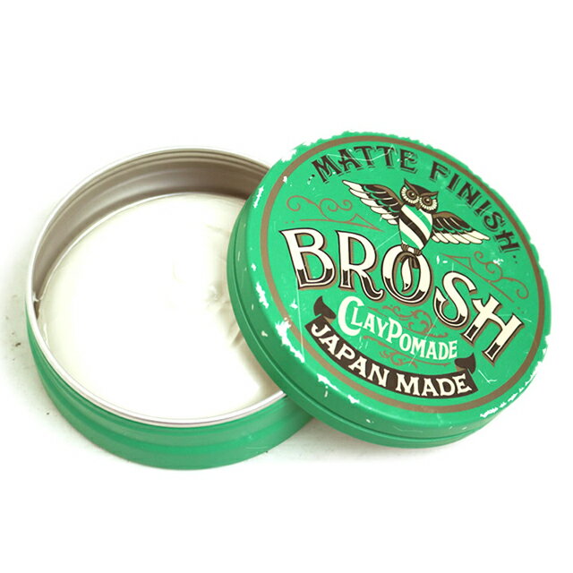 BROSH POMADE ブロッシュ CLAY POMADE 水性ポマード マットタイプ (約115G） 3