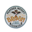 BROSH POMADE ブロッシュ FIBER POMADE 水性ポマード -FEATHER WEIGHT- (約120G)