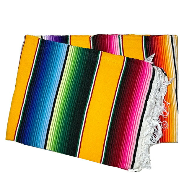 サラペ MEXICAN SERAPES メキシカン ブランケット MULTI COLOR -11- サラペ サイズでかめ 2140MM X 1560 MM