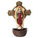OUR LADY OF GUADALUPE FONT 高さ約17CM COLD CAST RESIN グアダルーペ置物
