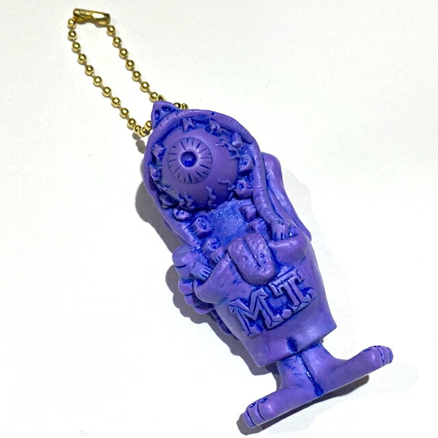 METEORATOYZ "CHECKER MAN" keychain キーチェーン COLOR:パープル