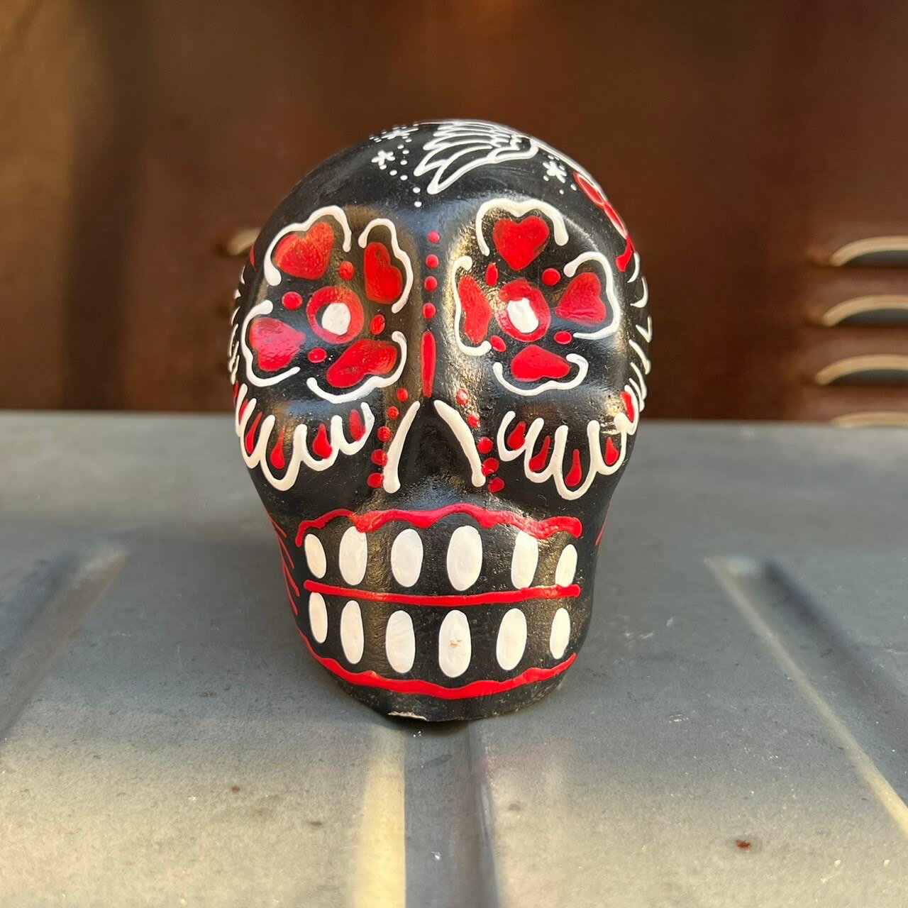 Rakuten - SUGAR SKULL 石膏置物-2-　高さ約9CM