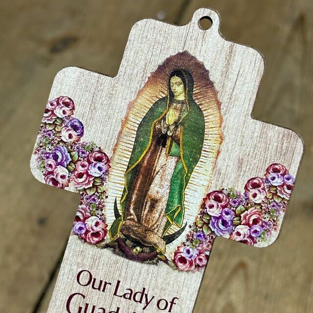 GUADALUPE WALL CROSS -A- グアダルーペ 壁掛け 12.7CM [2]