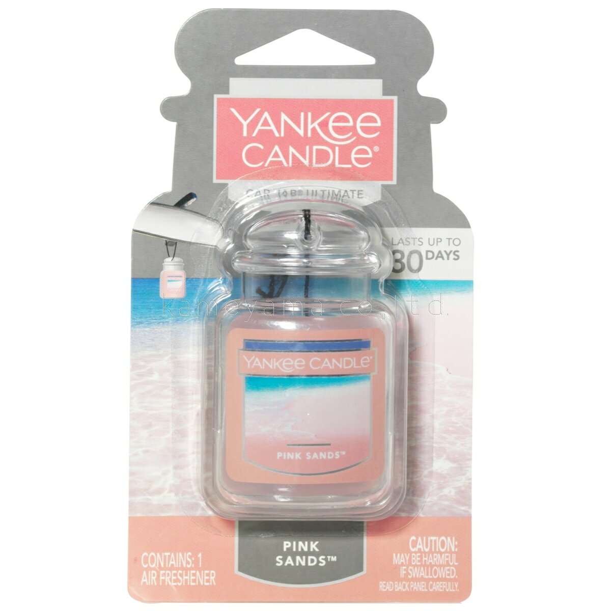 YANKEE CANDLE NEO CAR JAR -吊り下げて香らせるフレグランスアイテム- PINK SAND