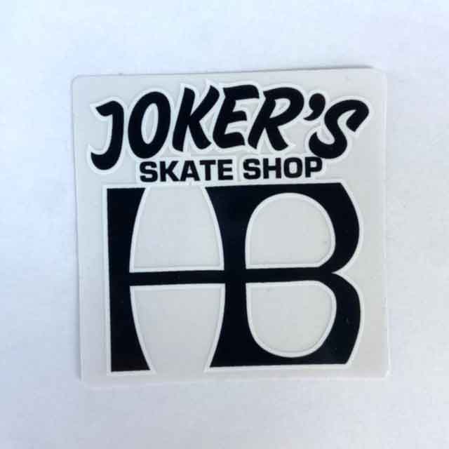 JOKERS SKATE SHOP ジョーカーズスケートショップ HB STICKER (約5cm)