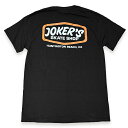 JOKERS SKATE SHOP ジョーカーズスケートショップ CLASSIC LOGO BLACK/ORANGE-WHITE Tシャツ