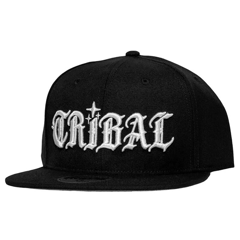 Rakuten - TRIBAL STREETWEAR -OLD ENGLISH- SNAPBACK CAP スナップバックキャップ BLACK/WHITE