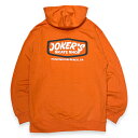 JOKERS SKATE SHOP CLASSIC LOGO PULLOVER HOODIE パーカー ORANGE