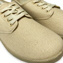 ZIG-ZAG SHOES #7201 HOP SACK OXFORD シューズ BEIGE 3