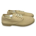 ZIG-ZAG SHOES #7201 HOP SACK OXFORD シューズ BEIGE